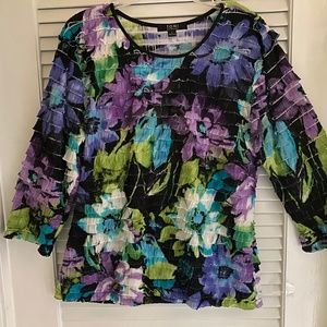 Dressy ruffled top